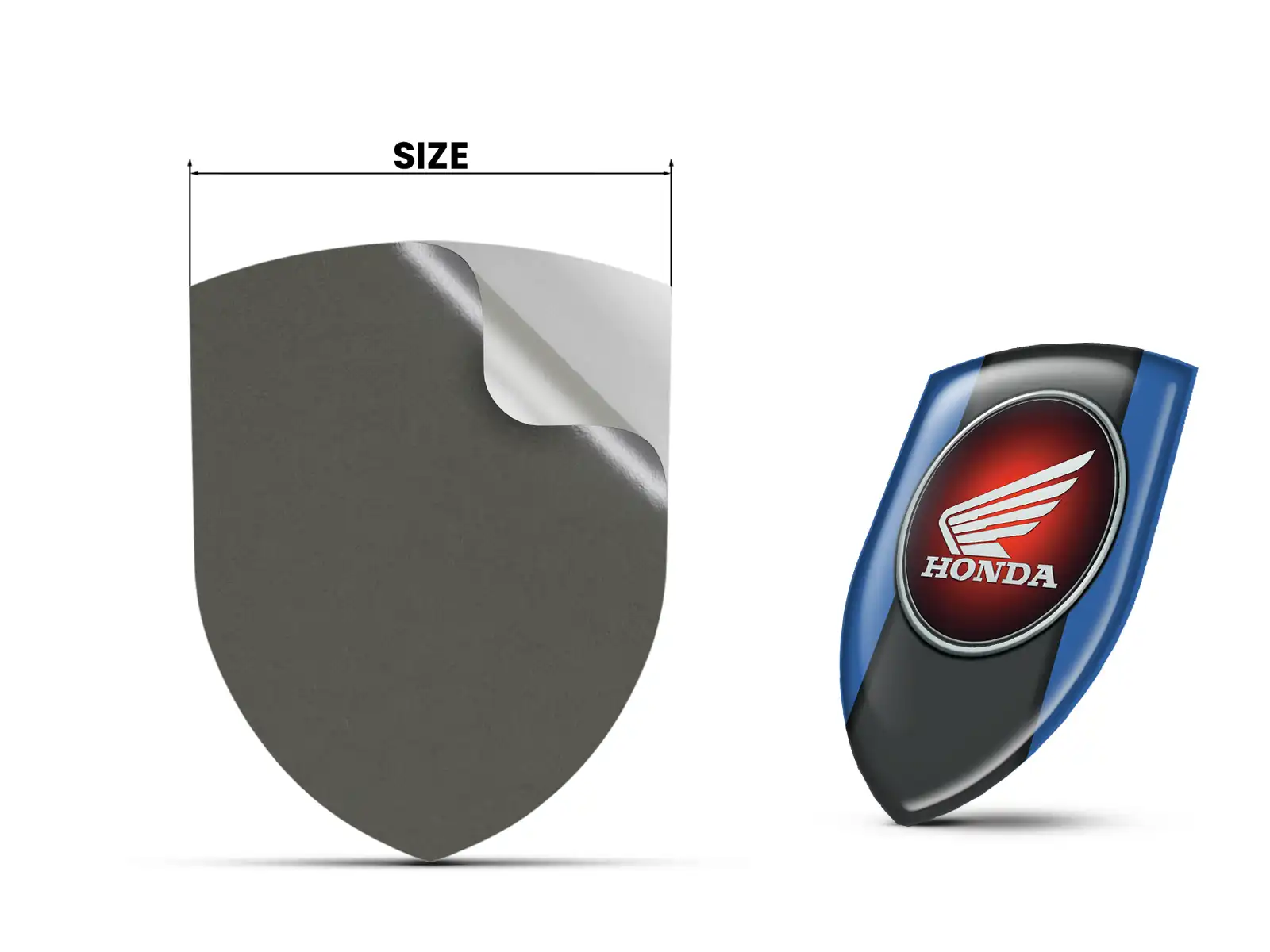 Honda Emblèmes Capot Qualité Pro Personnalisables